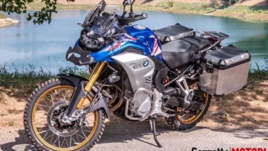 Il profilo “muscoloso” della nuova Bmw F 850 GS