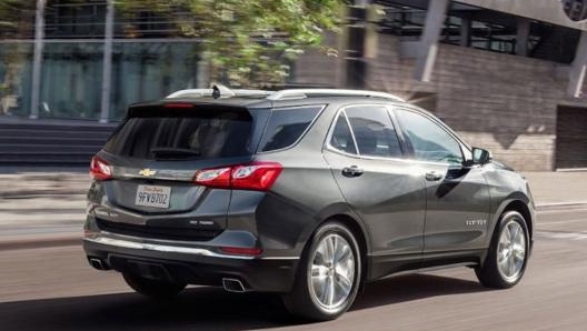 La compatta americana più venduta: Chevrolet Equinoxe