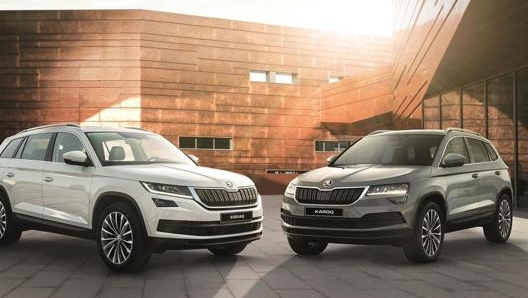 Le Skoda Kodiak e Karoq