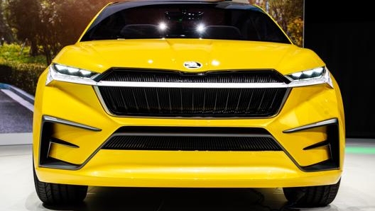 Vision iV anticipa le linee di Skoda Enyaq, Suv elettrico dalle dimensioni medio-grandi. GETTY