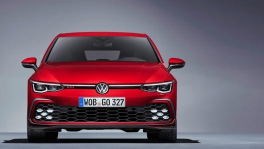 Il frontale della Volkswagen Golf Gti