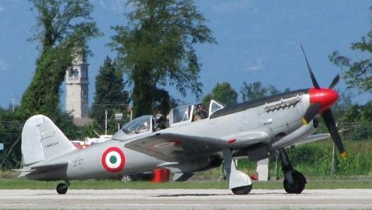 Il G.59 era derivato dal Fiat G.55 Centauro, uno dei migliori caccia a elica impiegati dalle forze aeree dell’Asse sul finire del conflitto. Cecconi