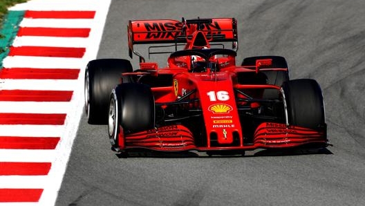 Charles Leclerc. Getty