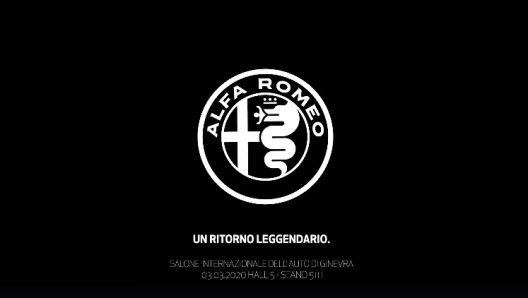 Il teaser Alfa Romeo annuncia novità per Ginevra