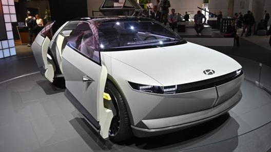 La Hyundai 45 concept presentata a Francoforte. Afp