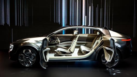 La concept Kia Imagine presentata al salone di Ginevra dell’anno scorso. Getty