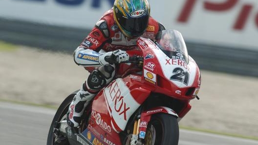 Bayliss ad Assen nel 2006. Porrozzi