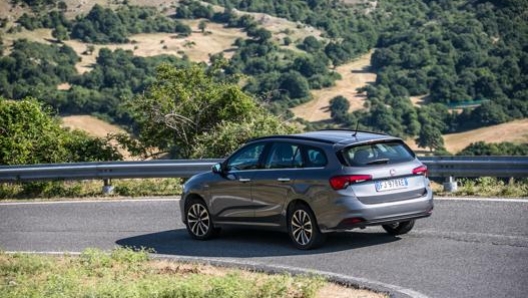 La Fiat Tipo SW provata  ha un motore diesel 1.6 Multijet da 120 cavalli