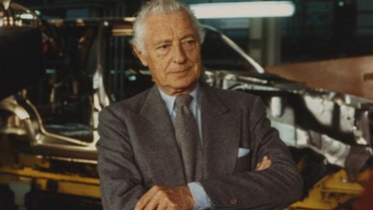 Gianni Agnelli in fabbrica