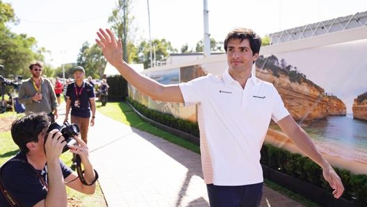 Carlos Sainz, 25 anni, alla sesta stagione in F.1 ha corso sinora con Toro Rosso, Renault e McLaren: qui a Melbourne quest’anno EPA