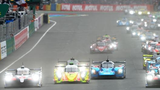 La partenza della 24 Ore di Le Mans di un anno fa AFP