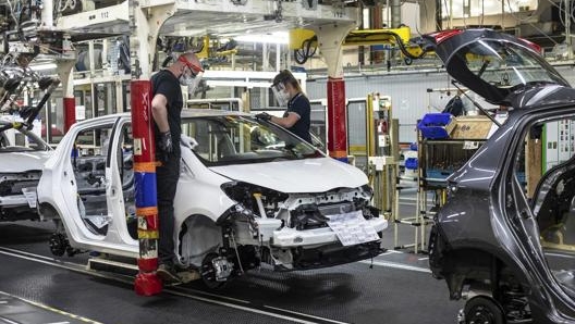 La fabbrica Toyota di Onnaing in Francia. Epa