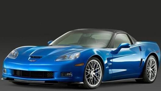 Una Chevrolet Corvette ZR1 del 2008, simile a quella del giovane che andava a più di 300 km/h