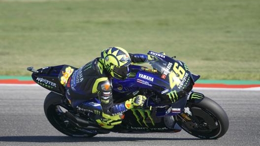 Rossi in azione sulla M1 dello scorso anno