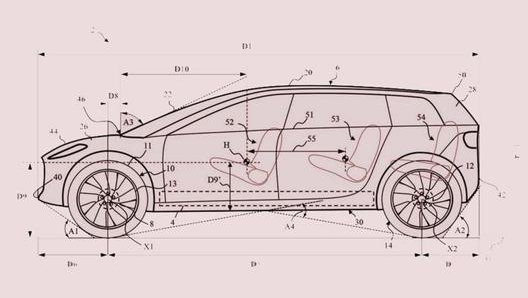 Uno dei disegni tecnici resi pubblici da Dyson