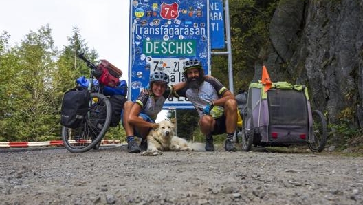 Leonardo e Veronica Corradini hanno pedalato in Europa, America, Asia, Africa, Oceania