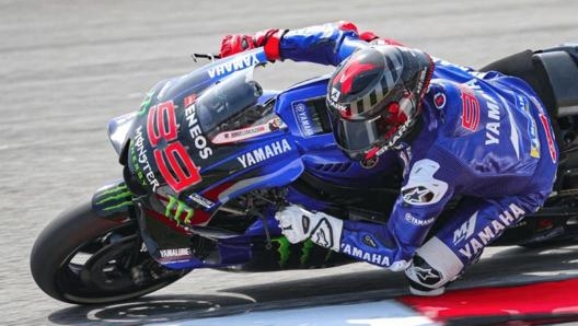 Lorenzo di ritorno sulla Yamaha nei test di Sepang. (motogp.com)