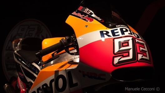 Gran parte dei componenti arrivava direttamente dalla RC 213V di Marc Marquez e Dani Pedrosa