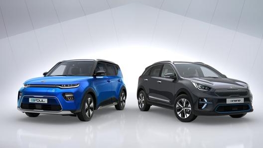 Le Kia e-Soul ed e-Niro