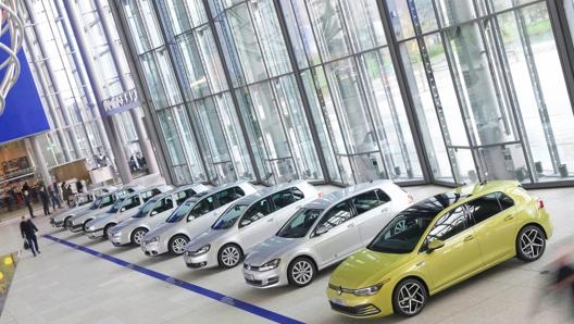 Le otto generazioni della Volkswagen Golf