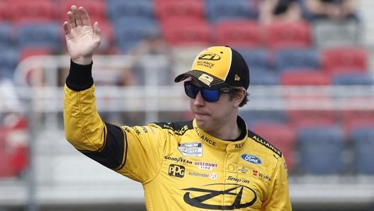 Brad Keselowski, domani in pole. Lapresse