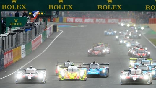 La partenza della 24 Ore di Le Mans dell’anno scorso AFP