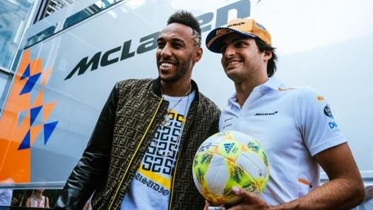 Pierre-Emerick Aubameyang e Lando Norris