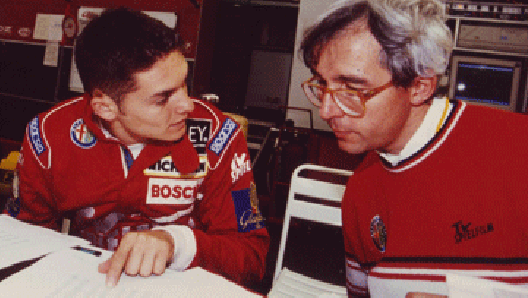 L’ingegner Calovolo approda al centro studi Lancia dove rimane dal 1987 al 1991, e infine passa in Alfa, dove resta molti anni. Durante la stagione Dtm/Itc del 1995 è l’ingegnere di Giancarlo Fisichella, giovane talento