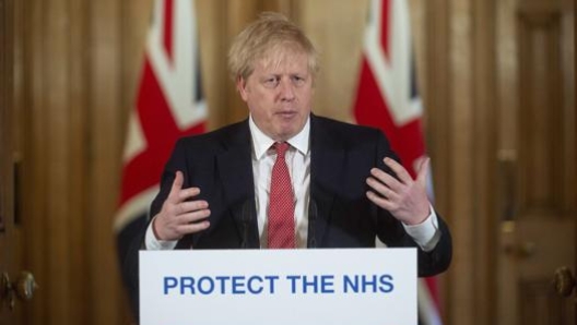 Il premier britannico Boris Johnson. LaPresse