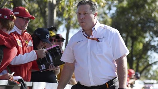 Zak Brown, 48 anni, americano, capo operativo della McLaren dal 2016 AP