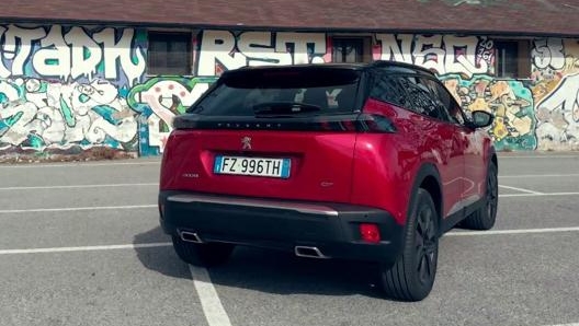 Il retro della nuova Peugeot 2008