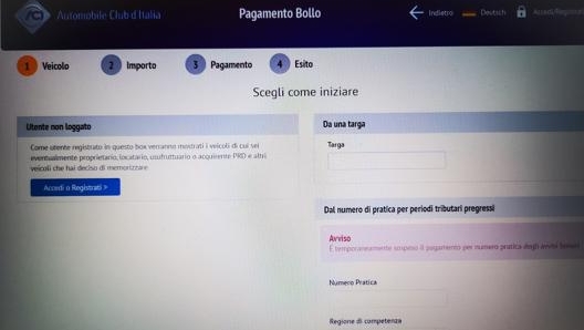 Già nove regioni hanno sospeso i termini del pagamento dei bolli in scadenza