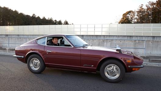 Un esemplare della 240Z prima serie, presentata nel 1970