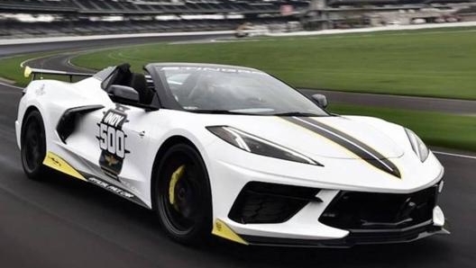 La Corvette che sarà la safety car della 500 miglia di Indianapolis 2021