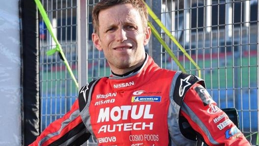 Ronnie Quintarelli, pilota italiano che corre in Giappone nel Super GT