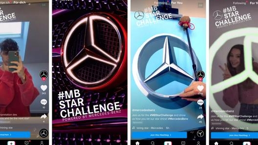 La campagna MBStarChallenge in Germania e Regno Unito ha visto la partecipazione di 73 mila utenti con oltre 862 milioni di visualizzazioni