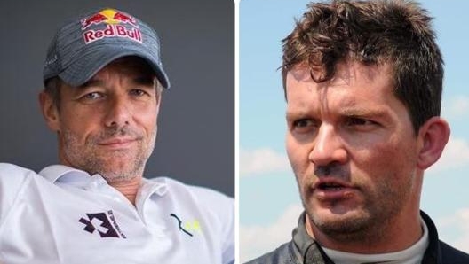 Da sinistra Sebastien Loeb e Fabian Lurquin