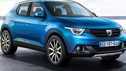 Ipotesi dell’aspetto della futura Dacia B-Suv proposto dal canale Youtube di Rincón Práctico