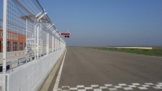 Un tratto della pista MotorPark Romania sede dei corsi