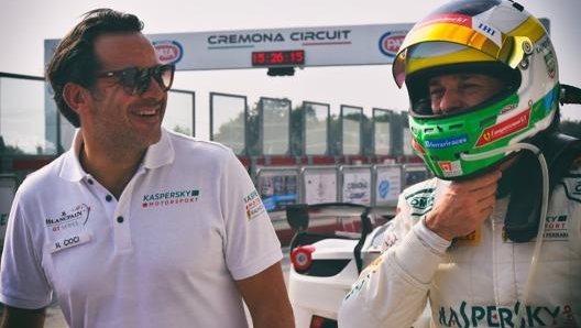 Marco Cioci e Giancarlo Fisichella sono i fondatori dell’accademia Top Gun