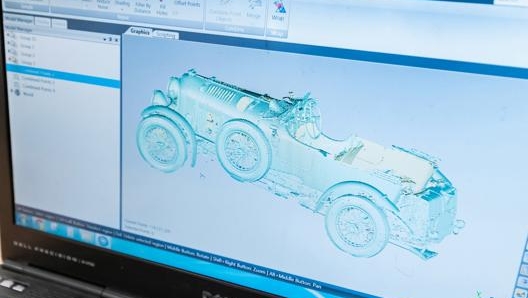 Ecco la riproduzione al CAD: ora si pensa alla Car Zero