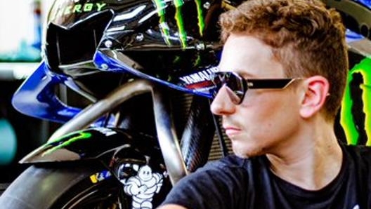 Jorge Lorenzo,  32 anni, collaudatore Yamaha