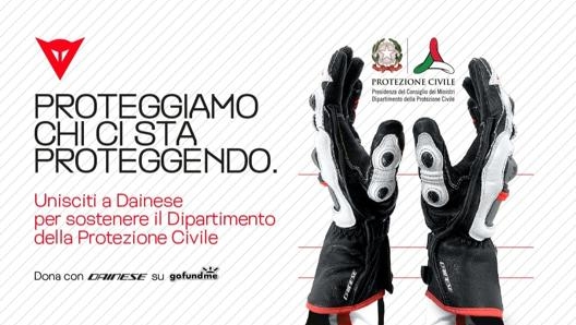 Il messaggio della Dainese per la raccolta fondi su gofundme