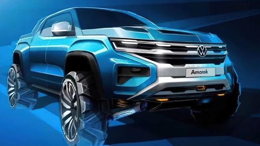 Il teaser del Volkswagen Amarok