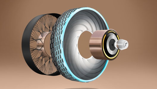 La struttura del concept Goodyear reCharge