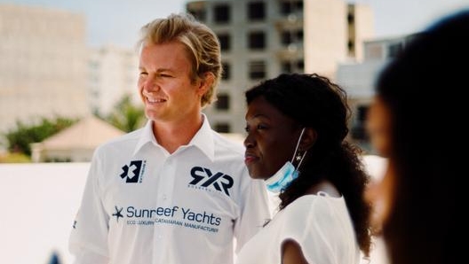 Nico Rosberg in Senegal. Foto: rosbergxracing Twitter