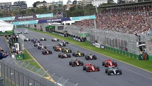 La partenza dello scorso GP d’Australia