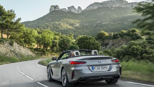 La BMW Z4 roadster M40i da 340 cavalli