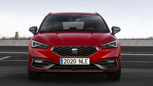 Il frontale della nuova Seat Leon 2020