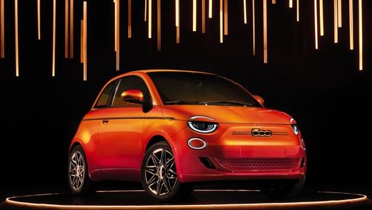 La Fiat 500 elettrica speciale nell’interpretazione di Bulgari